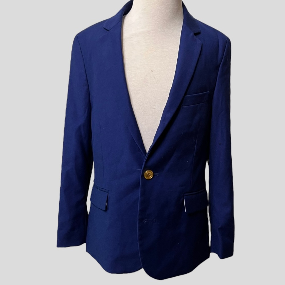 Black n Bianco Blue Blazer Jacket Size 10
